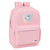 Mochila Escolar Smiley Iris Rosa