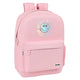 Mochila Escolar Smiley Iris Rosa