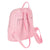 Mochila Casual Smiley Iris Rosa