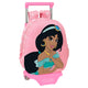 Mochila Escolar 3D con Ruedas Disney Jasmine Rosa (28 x 10 x 67 cm)