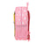 Mochila Escolar 3D Disney Alice in Wonderland Rosa