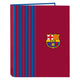 Carpeta de anillas F.C. Barcelona A4 Granate Azul marino