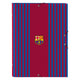 Carpeta Clasificadora F.C. Barcelona A4 Granate Azul marino