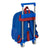 Mochila Escolar con Ruedas F.C. Barcelona (27 x 10 x 67 cm)