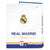 Carpeta de anillas Real Madrid C.F. Azul Blanco A4