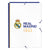 Carpeta Real Madrid C.F. Azul Blanco A4