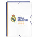 Carpeta Real Madrid C.F. Azul Blanco A4