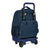 Mochila Escolar con Ruedas F.C. Barcelona Azul (33 x 45 x 22 cm)