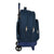 Mochila Escolar con Ruedas F.C. Barcelona Azul (33 x 45 x 22 cm)