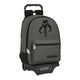 Mochila Escolar con Ruedas The Mandalorian Negro Gris (32 x 43 x 14 cm)