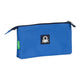 Estuche Escolar Benetton Classic Blue Azul (22 x 12 x 3 cm)