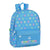 Mochila para Portátil Benetton Hoop Azul Multicolor (31 x 40 x 16 cm)