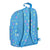 Mochila para Portátil Benetton Hoop Azul Multicolor (31 x 41 x 16 cm)