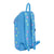 Mochila Casual Benetton Hoop Azul Multicolor (22 x 39 x 10 cm)