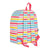 Mochila para Portátil Benetton Stripes Multicolor (31 x 40 x 16 cm)