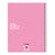 Libreta de Anillas Benetton Flamingo pink Rosa A4