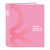 Carpeta de anillas Benetton Flamingo Pink Rosa A4 (40 mm)