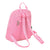 Mochila Casual Benetton Flamingo pink Rosa (25 x 30 x 13 cm)