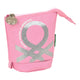 Estuche Cubilete Benetton Flamingo Pink Rosa (8 x 19 x 6 cm)