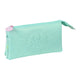 Estuche Escolar Benetton World Menta (22 x 12 x 3 cm)