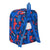 Mochila Escolar Spiderman Great power Rojo Azul (22 x 27 x 10 cm)