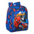 Mochila Escolar Spiderman Great power Rojo Azul (32 x 38 x 12 cm)