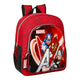 Mochila Escolar The Avengers Infinity Rojo Negro (32 x 38 x 12 cm)