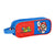 Estuche Escolar Super Mario Rojo Azul (21 x 8 x 6 cm)