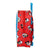 Mochila Escolar Mickey Mouse Clubhouse Happy smiles Rojo Azul (22 x 27 x 10 cm)