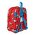 Mochila Escolar Mickey Mouse Clubhouse Happy smiles Rojo Azul (22 x 27 x 10 cm)