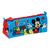 Estuche Escolar Mickey Mouse Clubhouse Happy Smiles Rojo Azul (21 x 8 x 7 cm)