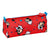 Estuche Escolar Mickey Mouse Clubhouse Happy Smiles Rojo Azul (21 x 8 x 7 cm)