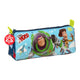 Estuche Escolar Toy Story Space Hero Azul marino Verde Claro (21 x 8 x 7 cm)