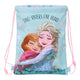 Bolsa Mochila con Cuerdas Frozen One heart (26 x 34 x 1 cm)