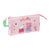 Estuche Escolar Peppa Pig Having Fun Rosa (22 x 12 x 3 cm)