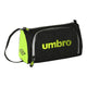 Estuche Escolar Umbro Essentials Negro Lima (20 x 11 x 8.5 cm)