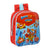 Mochila Escolar SuperThings Kazoom kids Rojo Azul claro (22 x 27 x 10 cm)