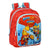 Mochila Escolar SuperThings Kazoom kids Rojo Azul claro (27 x 33 x 10 cm)