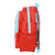 Mochila Escolar SuperThings Kazoom kids Rojo Azul claro (27 x 33 x 10 cm)