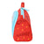 Estuche Escolar SuperThings Kazoom Kids Rojo Azul claro (20 x 11 x 8.5 cm) (32 Piezas)