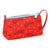 Estuche Escolar SuperThings Kazoom Kids Rojo Azul claro (20 x 11 x 8.5 cm) (32 Piezas)