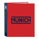 Carpeta de anillas Munich Supra Rojo A4 (40 mm)