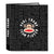 Carpeta de anillas Paul Frank Team Player Negro A4 (40 mm)