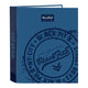 Carpeta de anillas BlackFit8 Stamp Azul A4 (40 mm)