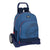 Mochila Escolar con Ruedas BlackFit8 Stamp Azul