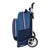 Mochila Escolar con Ruedas BlackFit8 Stamp Azul