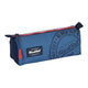 Estuche Escolar BlackFit8 Stamp Azul (21 x 8 x 7 cm)