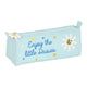 Estuche Escolar BlackFit8 Daisies Azul claro (21 x 8 x 7 cm)