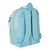 Mochila Escolar BlackFit8 Blanco Celeste (32 x 42 x 15 cm)