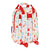 Mochila Escolar Safta Alphabet Blanco Multicolor (20 x 28 x 8 cm)